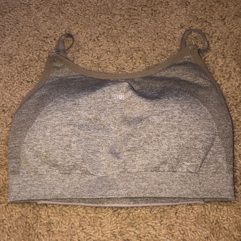 Gymshark H/W Khaki Flex Bra